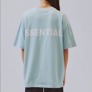 Fear of God Essentials Boxy T-Shirt - Blue